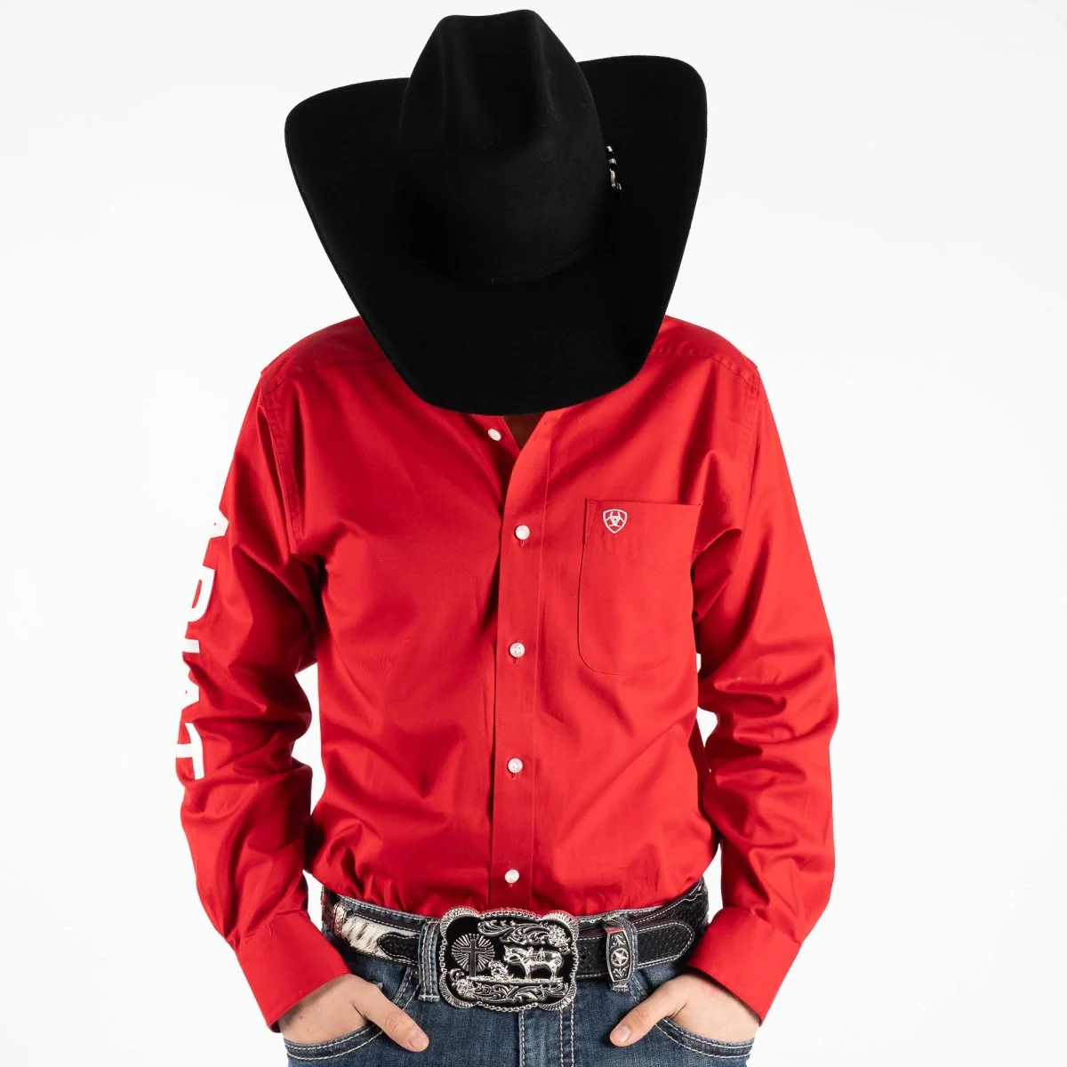 ARIAT Shirt Especial Edition Exclusive Red Rancho Semental - Image 5