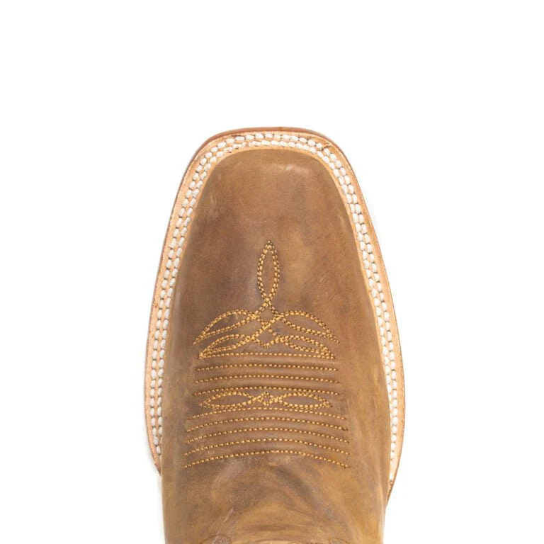 RANCHO SEMENTAL MEN’S Vento Paja Western Boots Whit Bone Top - Image 4